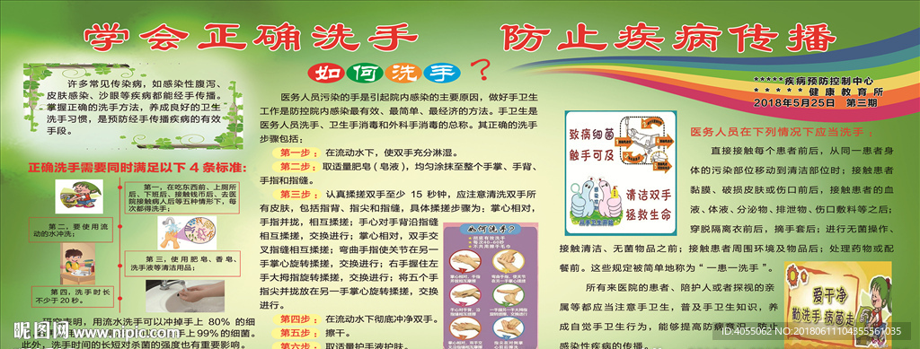 学会正确洗手 防止疾病传播
