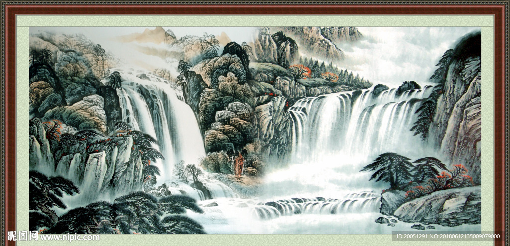 山水国画