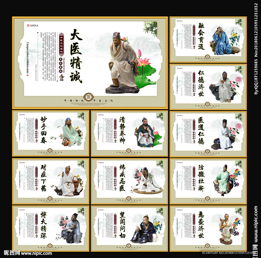 中医文化展板
