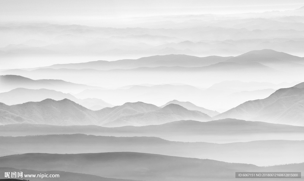 新中式山水画