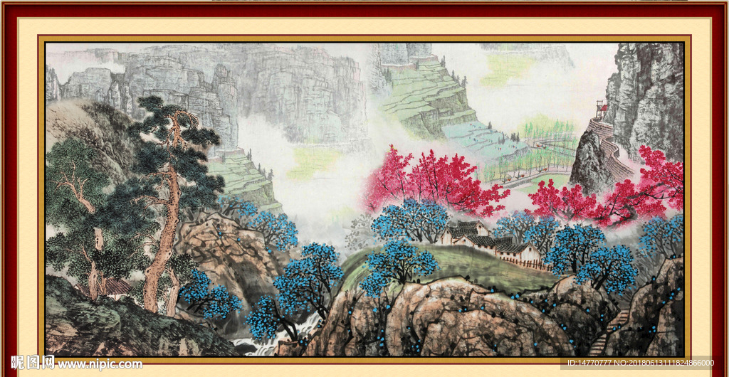 国画风景