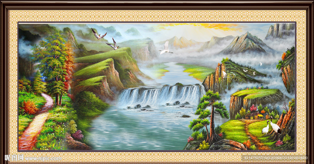 风景山水油画
