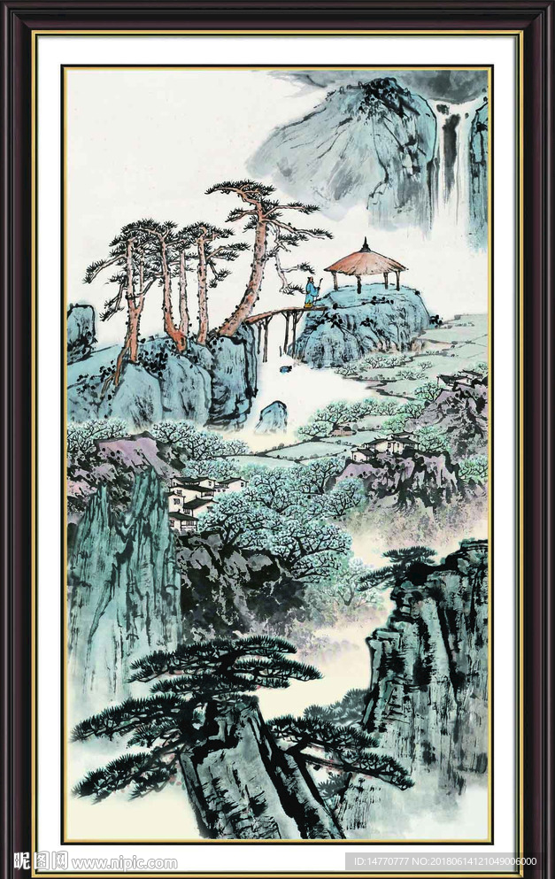 国画风景