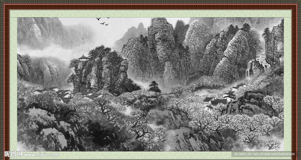 水墨国画