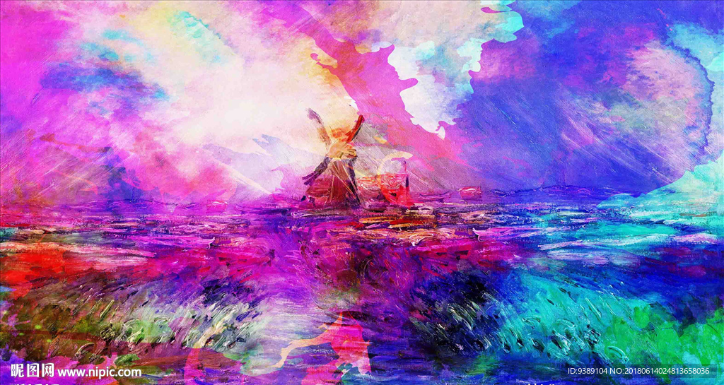 风景油画