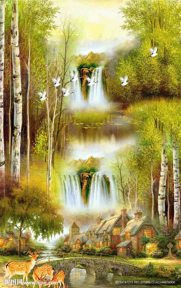 风景油画