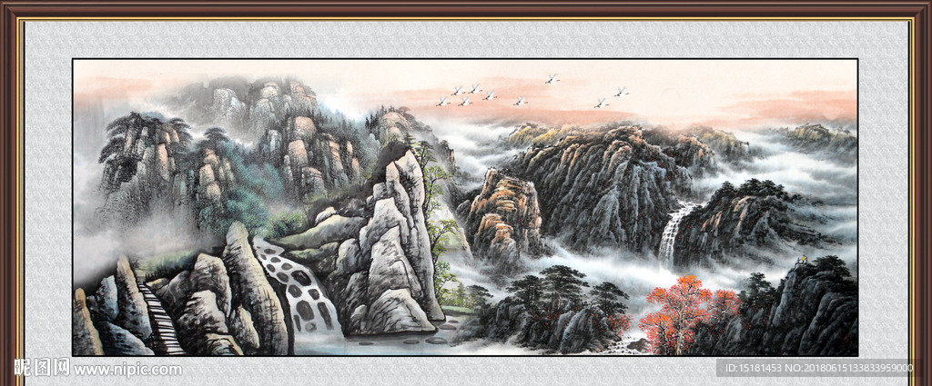 国画山水