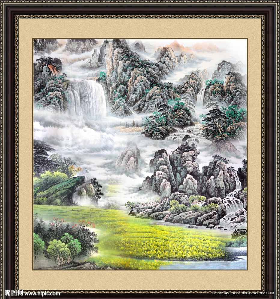 山水国画