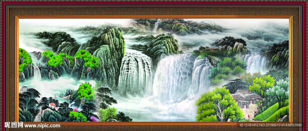 国画山水
