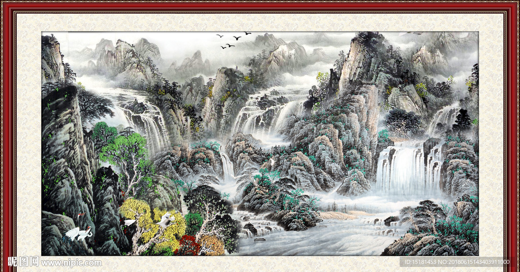 山水国画