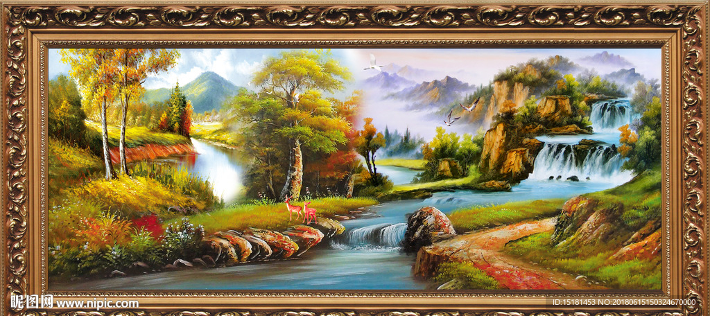 风景油画