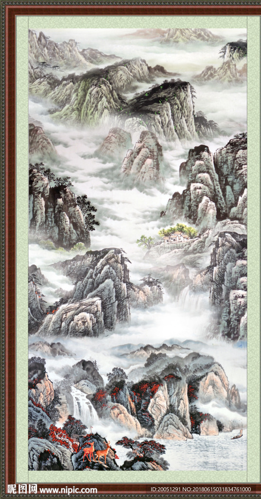 山水国画