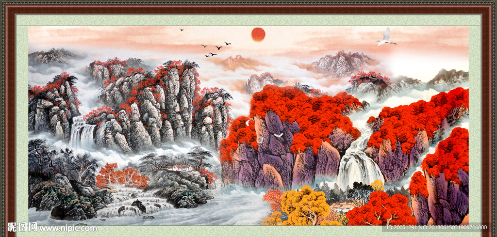 山水国画