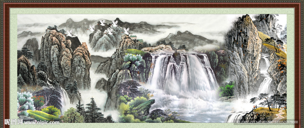 山水国画