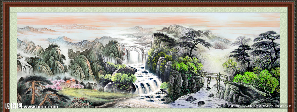 山水国画