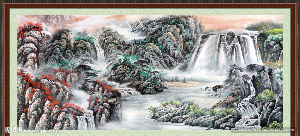 山水国画