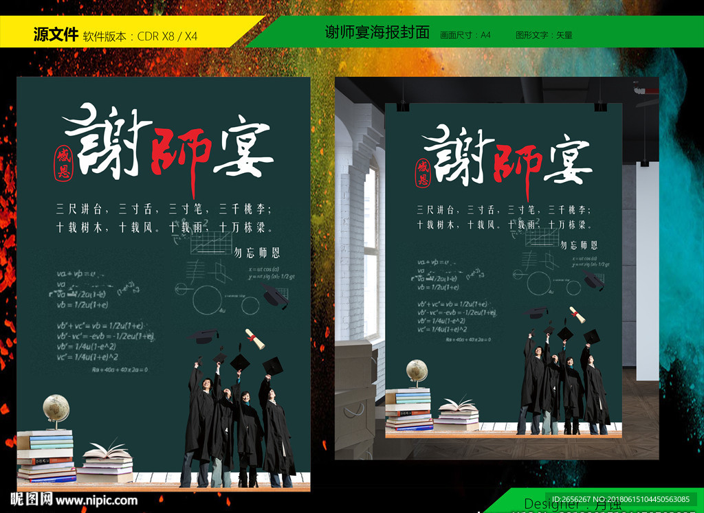 谢师宴海报