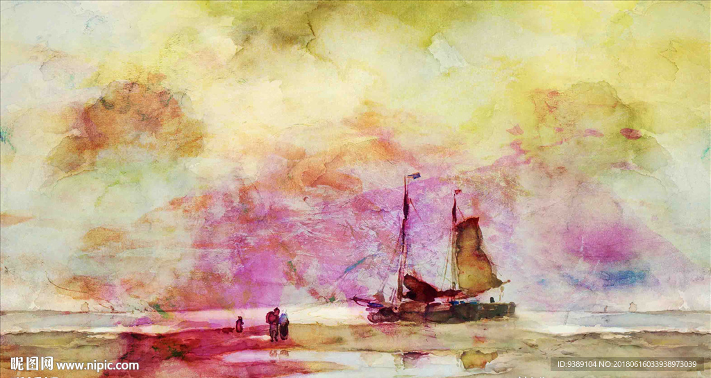 唯美油画