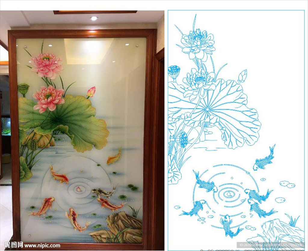 荷花鱼