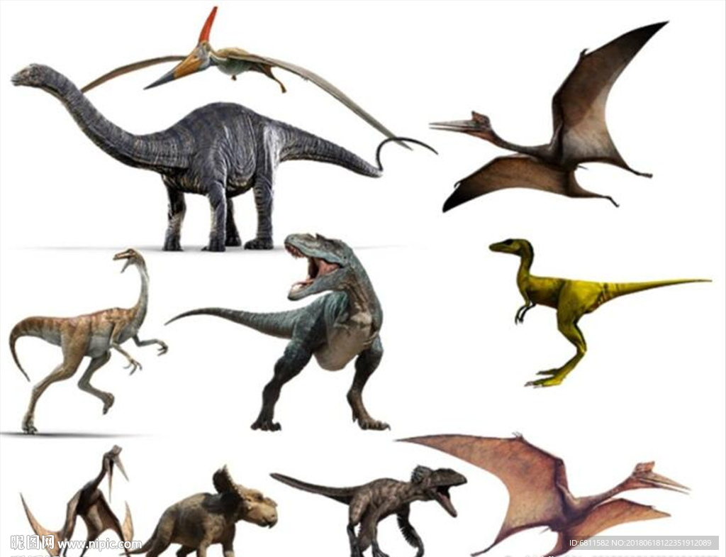 侏罗纪公园恐龙免扣活动主题元素