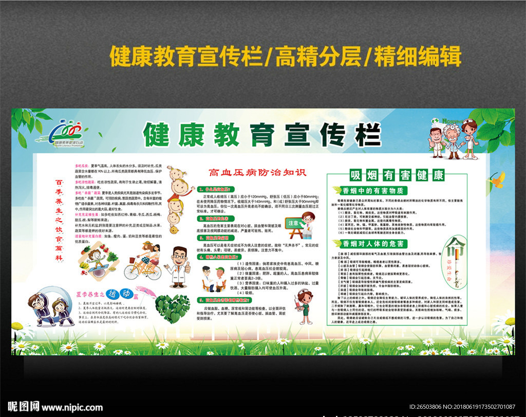 健康教育宣传栏