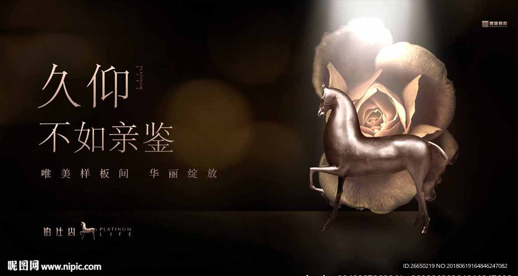 高端地产 开盘 铜马 金色花