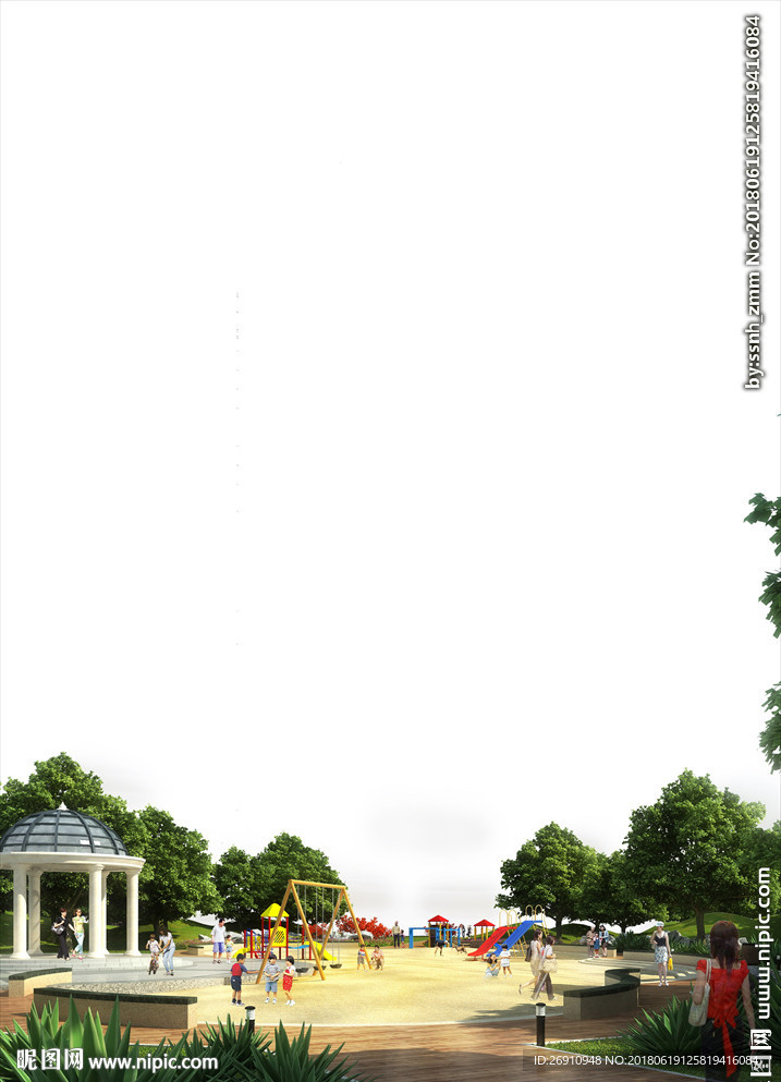 效果图后期套用素材