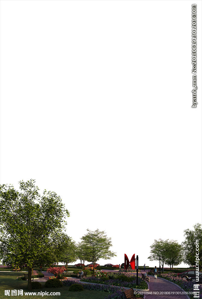 效果图套用素材