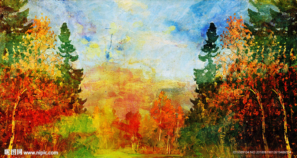 风景油画
