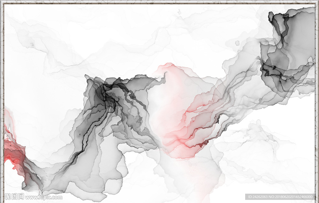 新中式水墨画设计图__绘画书法_文化艺术_设计图库_昵图网nipic.com