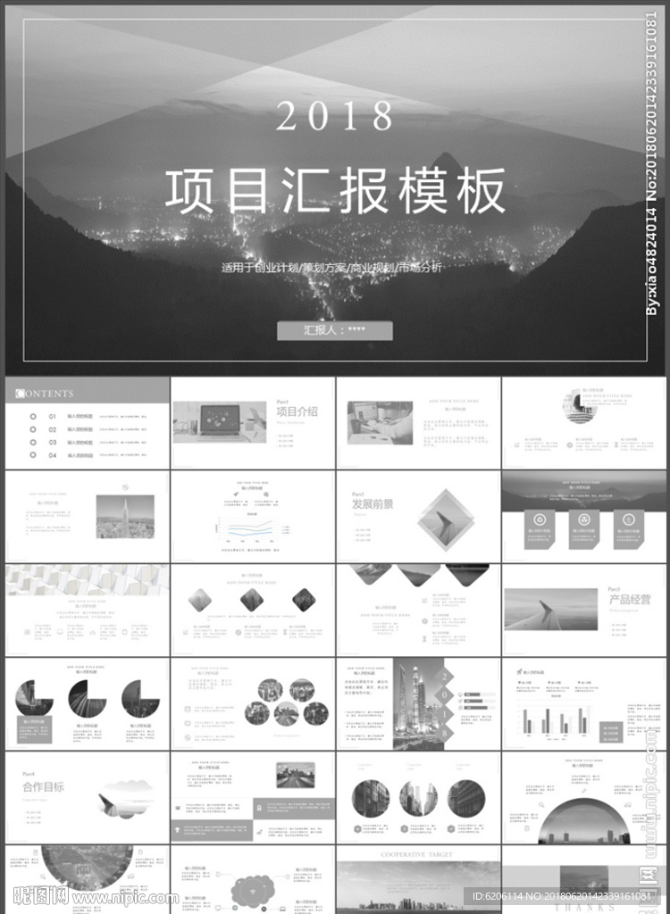 项目汇报PPT