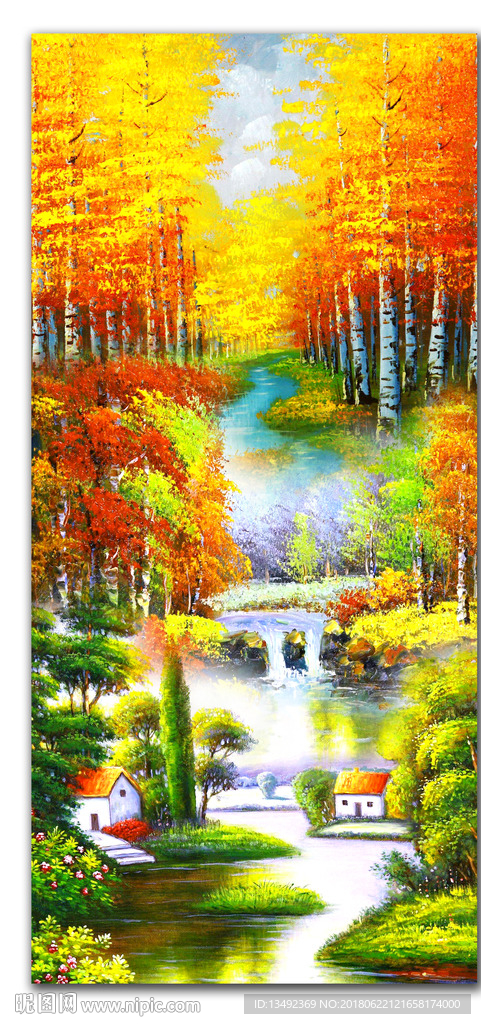 油画风景