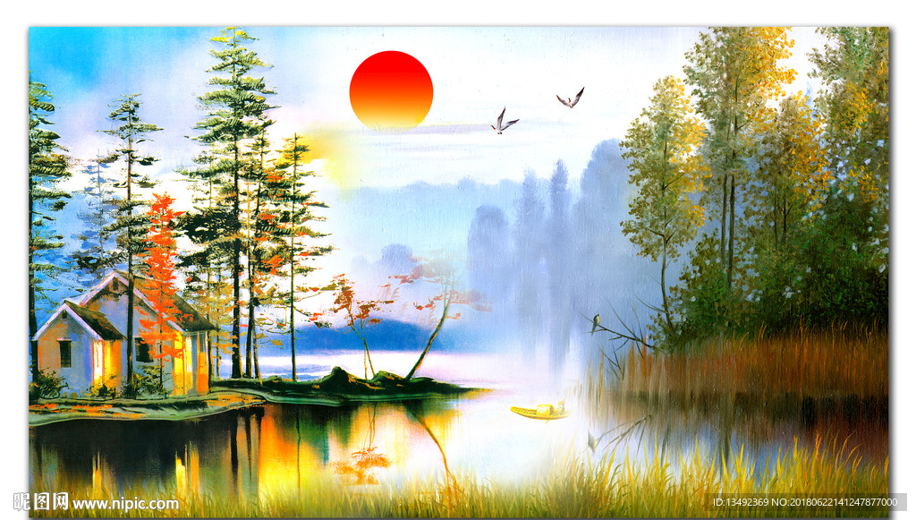 油画
