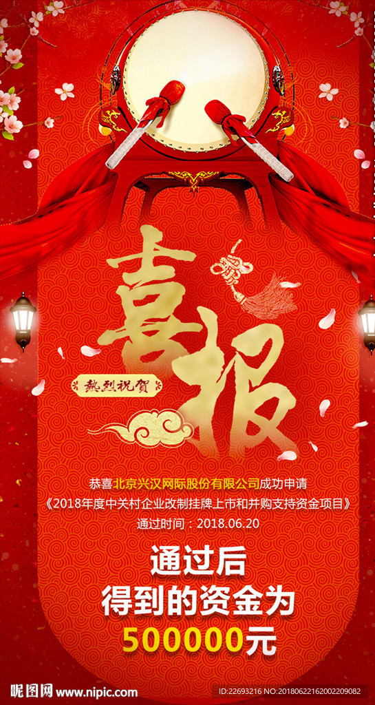 喜报捷报