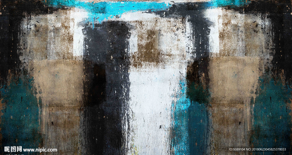 抽象油画
