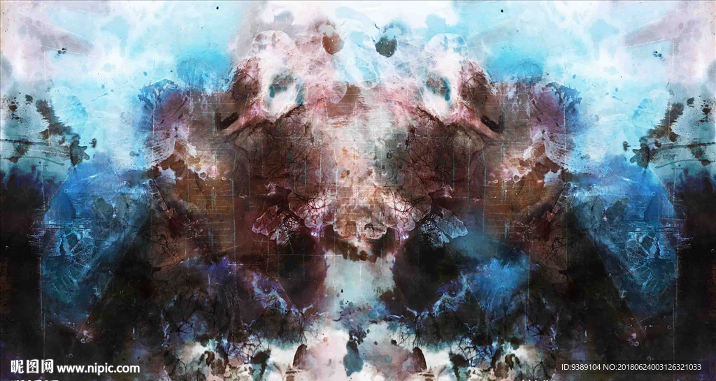 抽象油画