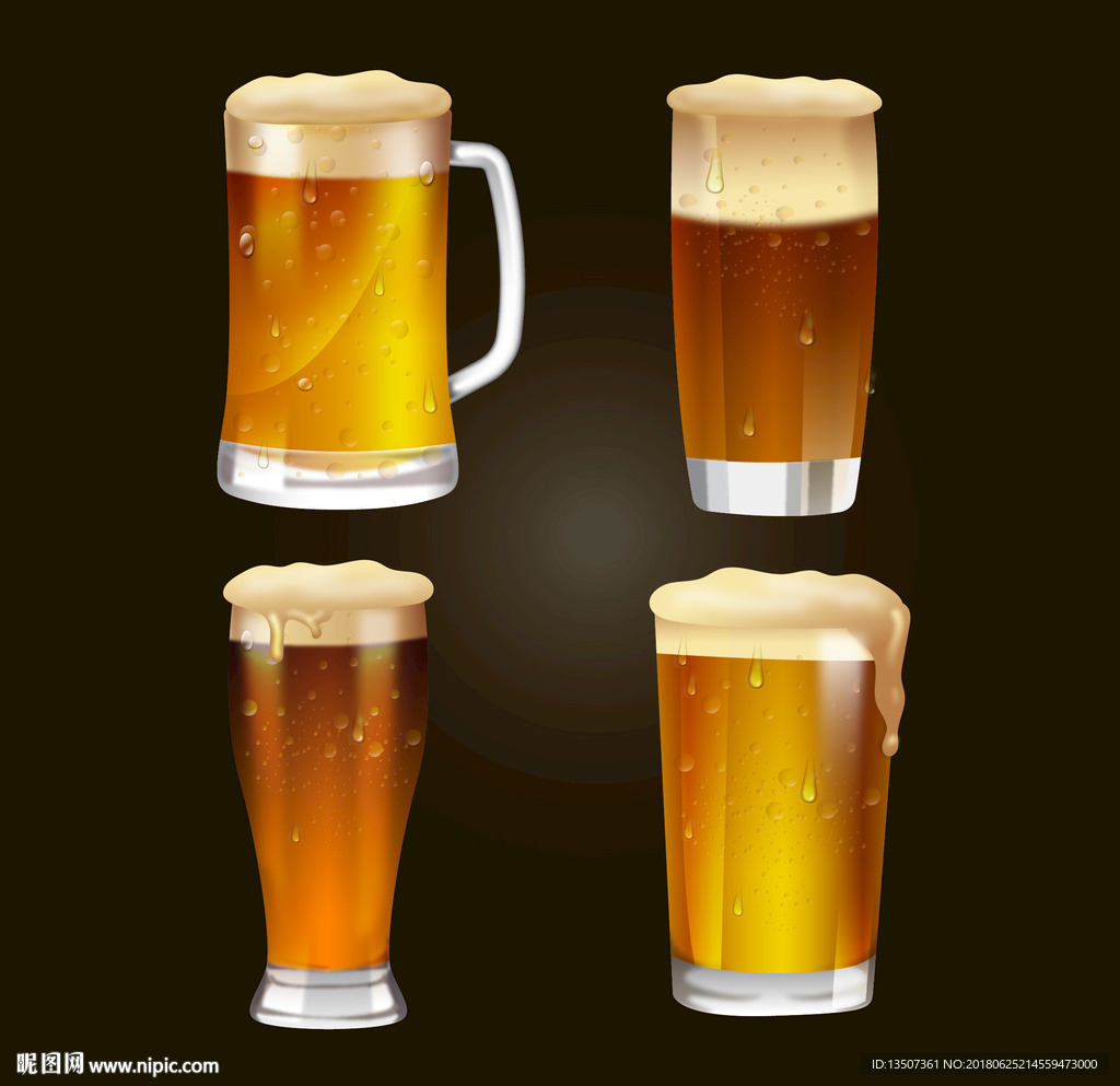 手绘啤酒图片素材免费下载 - 觅知网