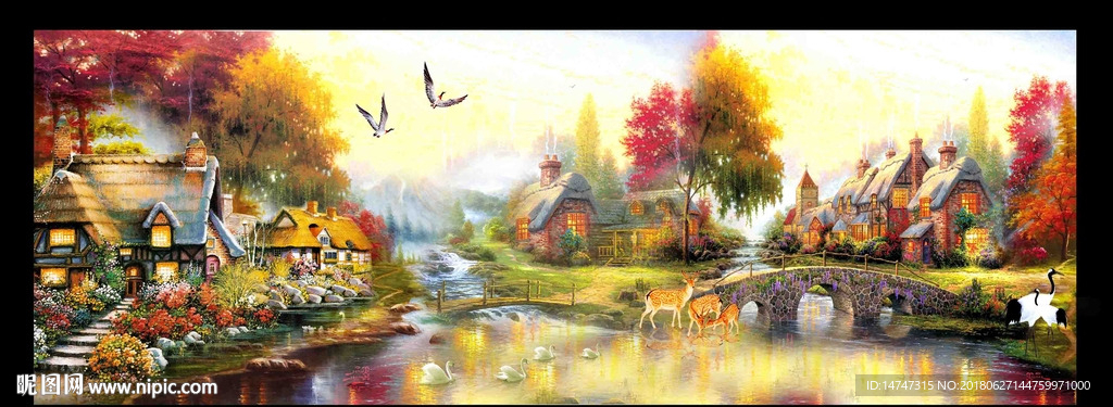 风景油画