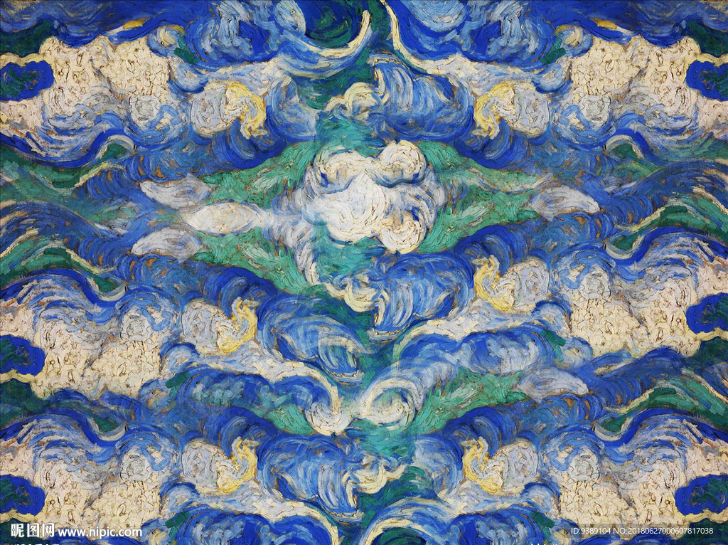 抽象油画
