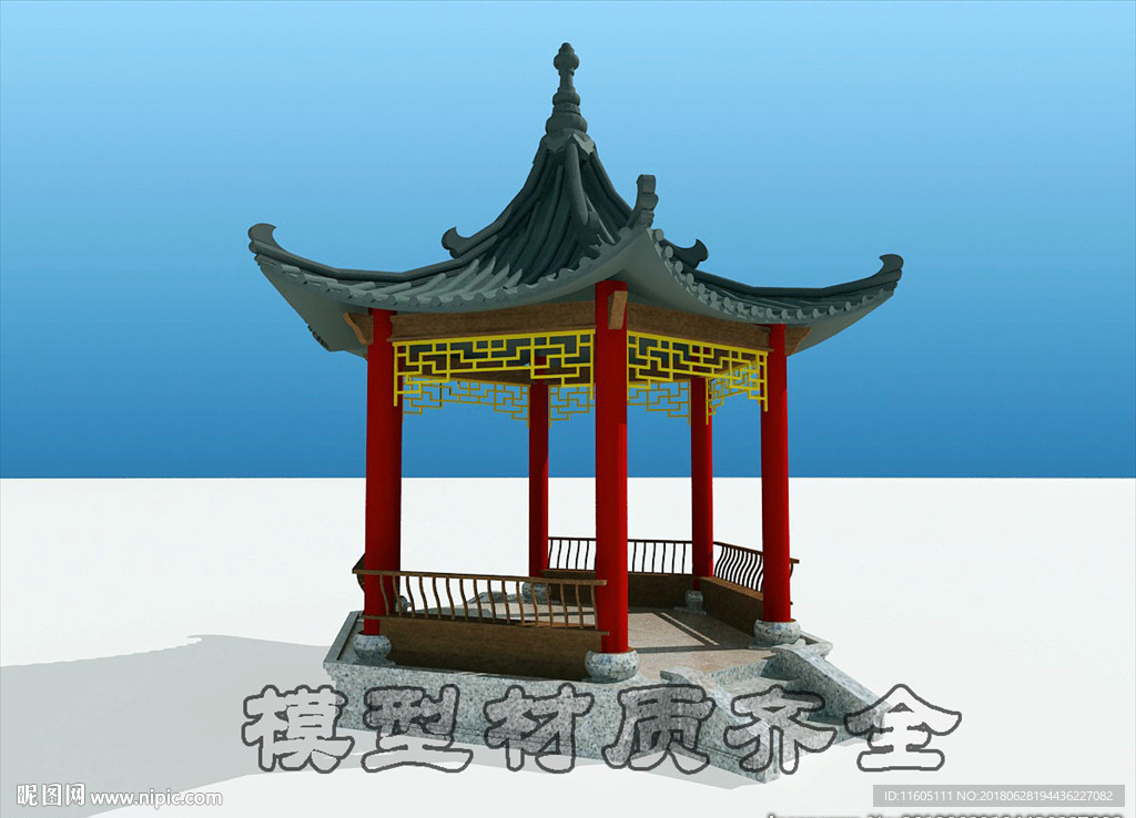 亭子模型