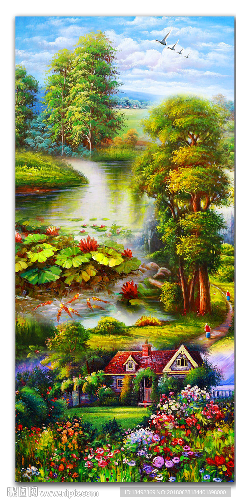 油画风景