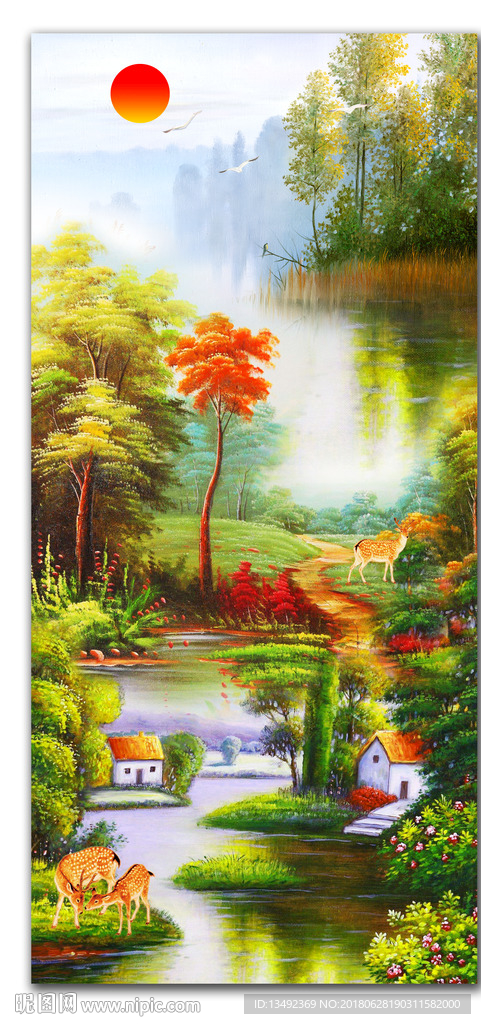 油画风景