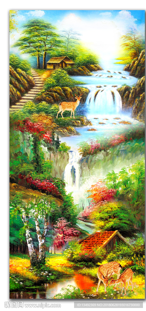 油画风景