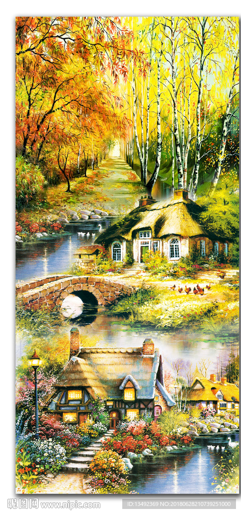 油画 风景