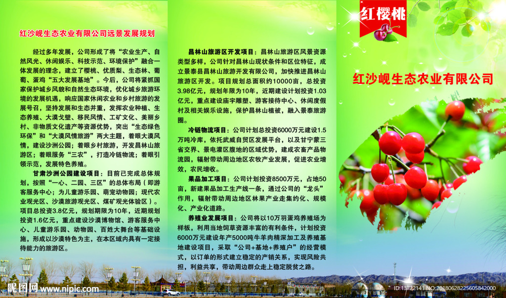 旅游折页