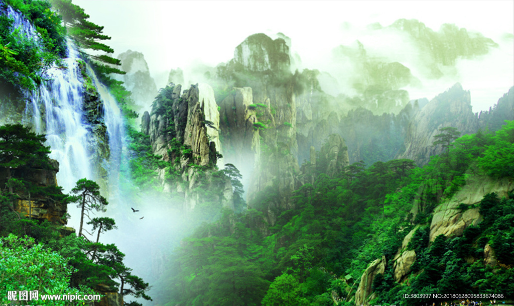 山水风景画
