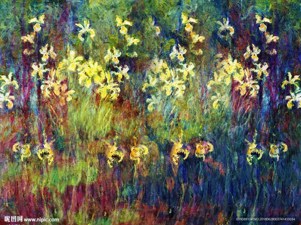 花卉油画
