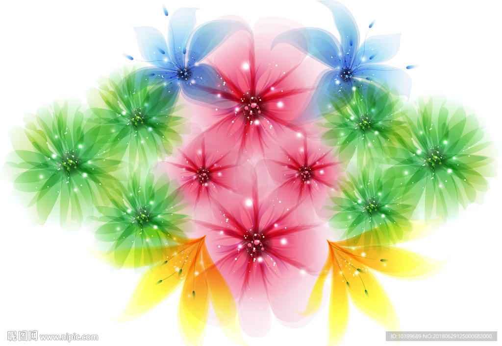 花朵花草乐园素材