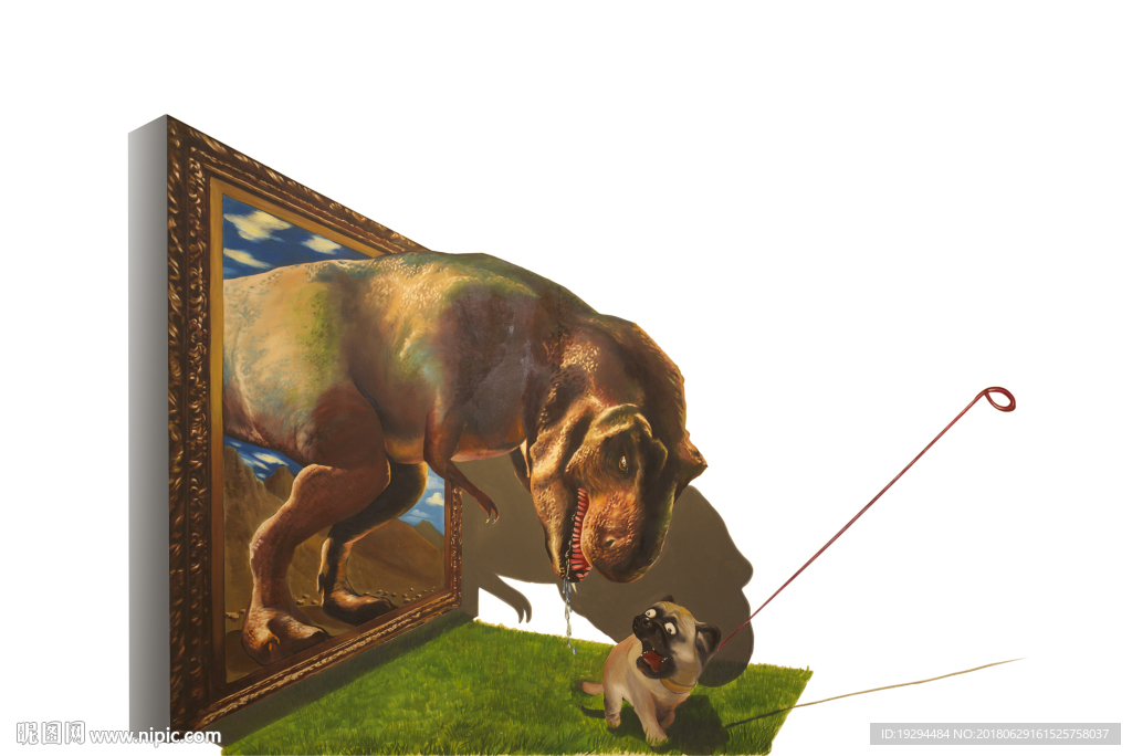 3D壁纸墙画 裸眼3D 地贴