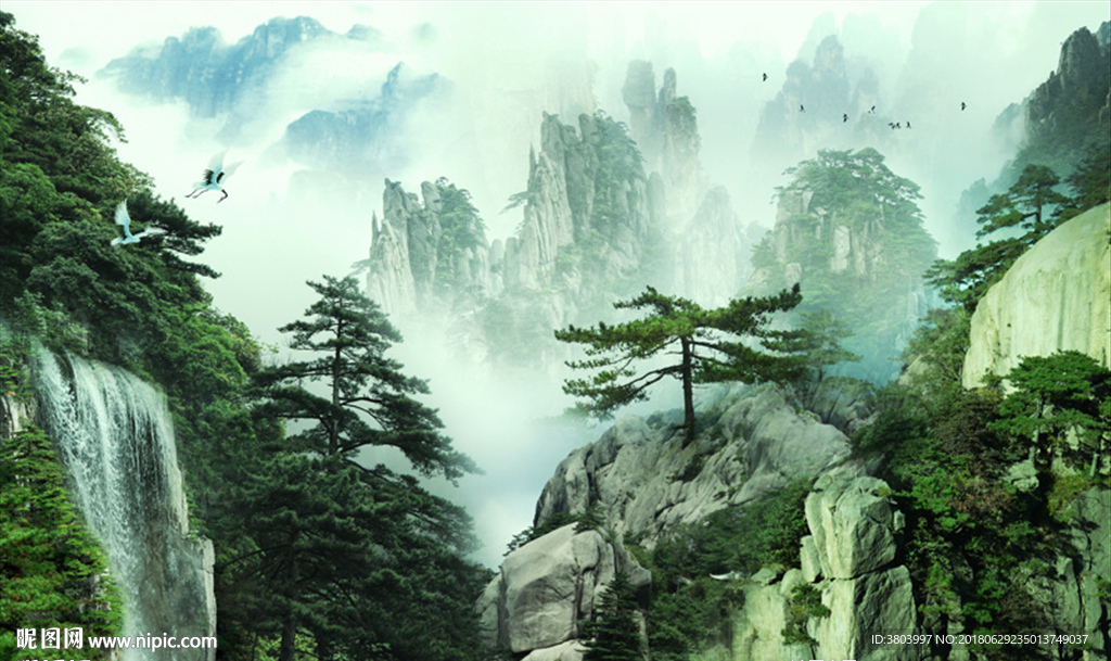 山水风景画 山水画